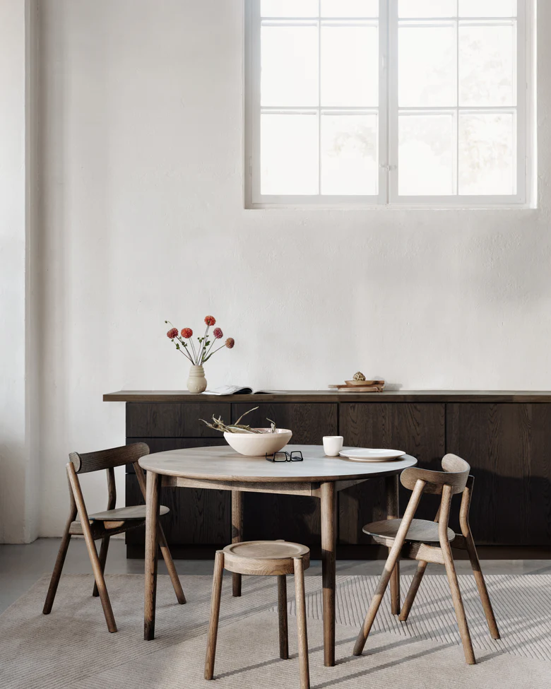 Expand dining table round